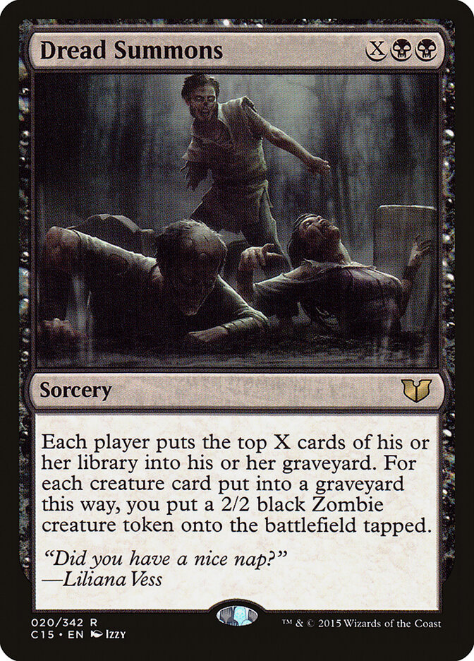 Dread Summons — Commander 2015 20/342