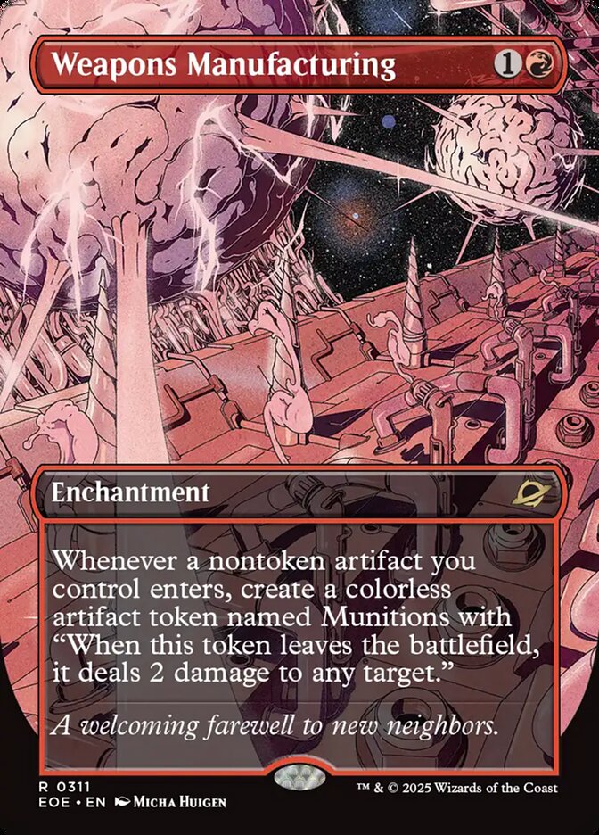 Weapons Manufacturing — Edge of Eternities 311/399