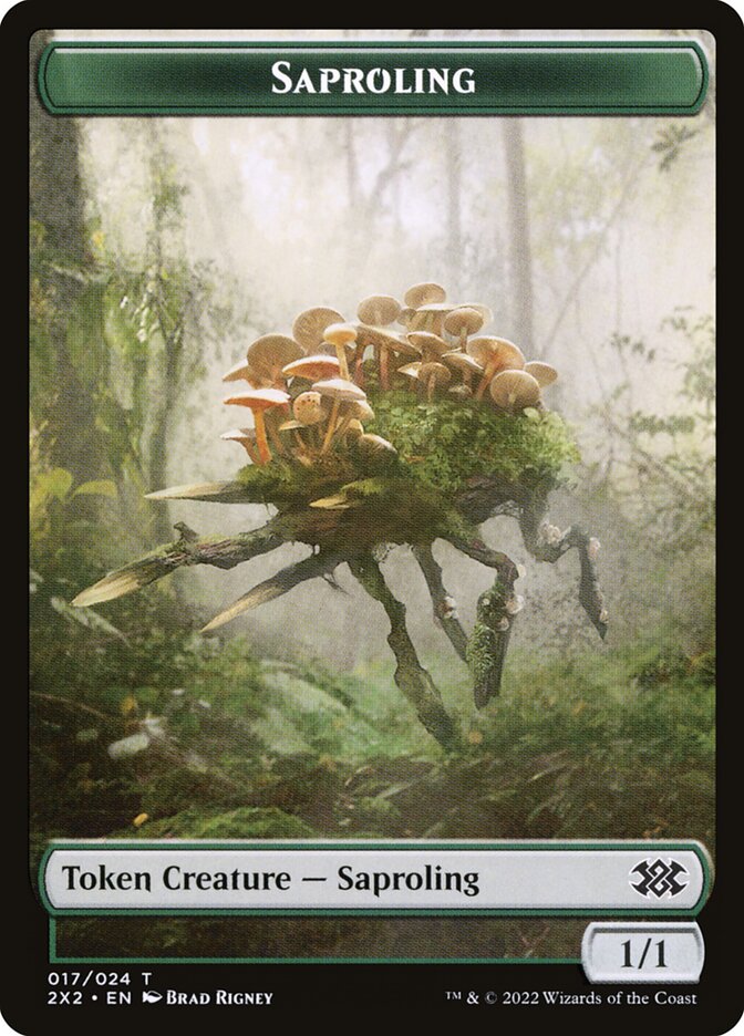 Saproling — Double Masters 2022 Tokens 17/24