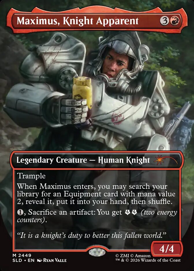 Maximus, Knight Apparent — Secret Lair Drop 2449/2754
