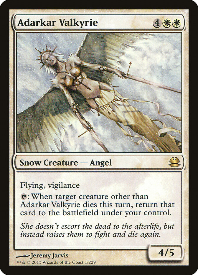 Adarkar Valkyrie — Modern Masters 1/229