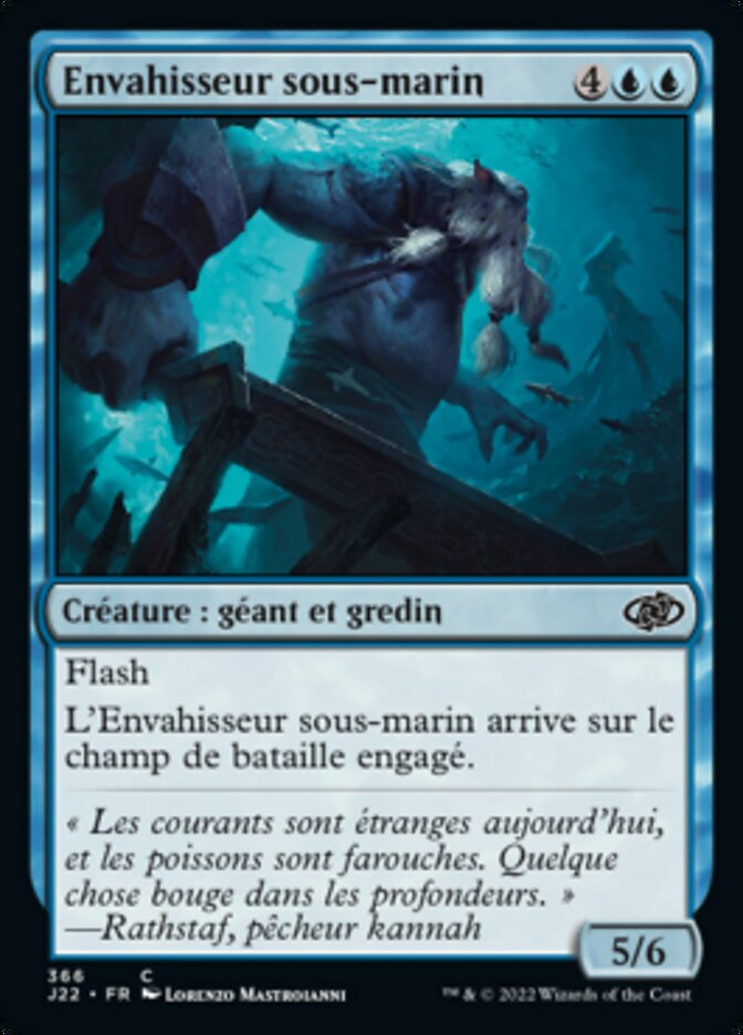 Envahisseur sous-marin — Jumpstart 2022 366/835
