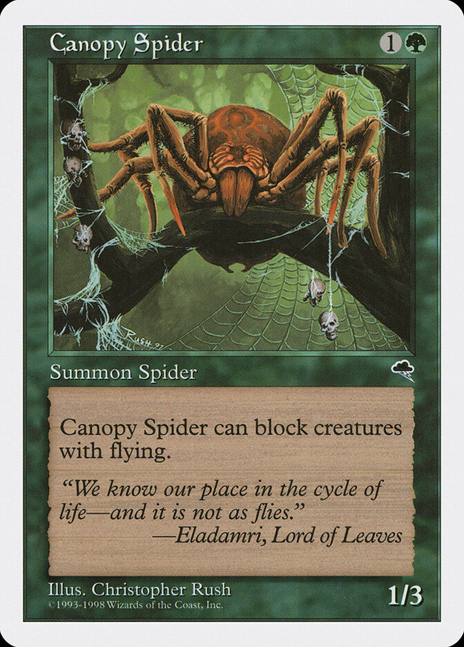 Canopy Spider — Anthologies 52/85