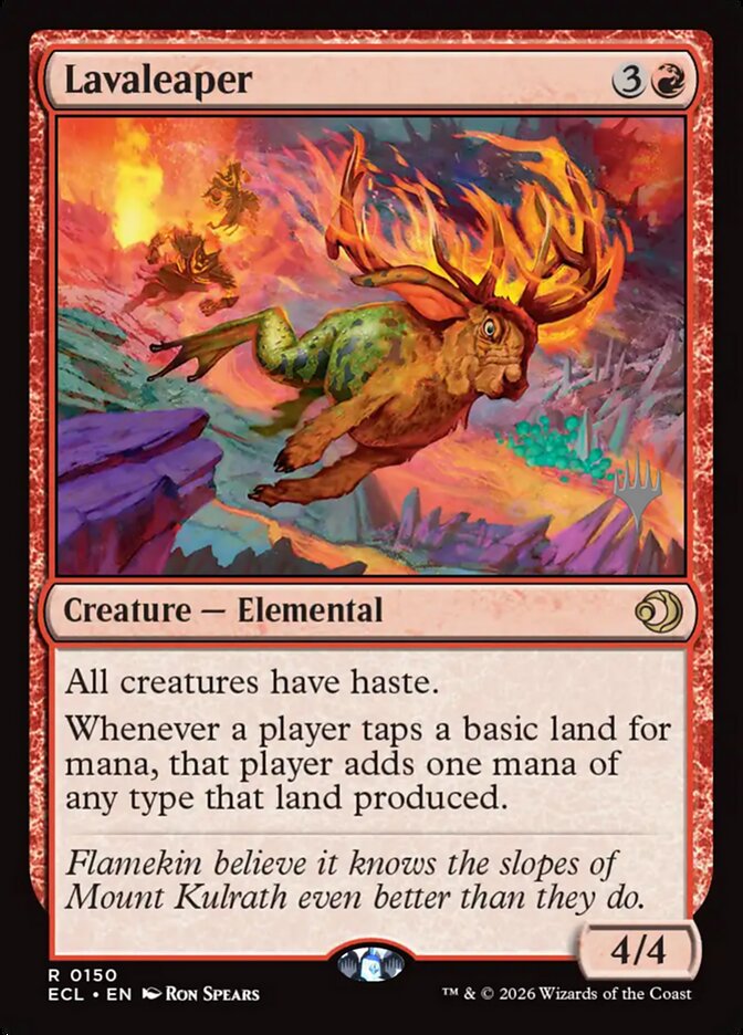 Lavaleaper — Lorwyn Eclipsed Promos 150p/80