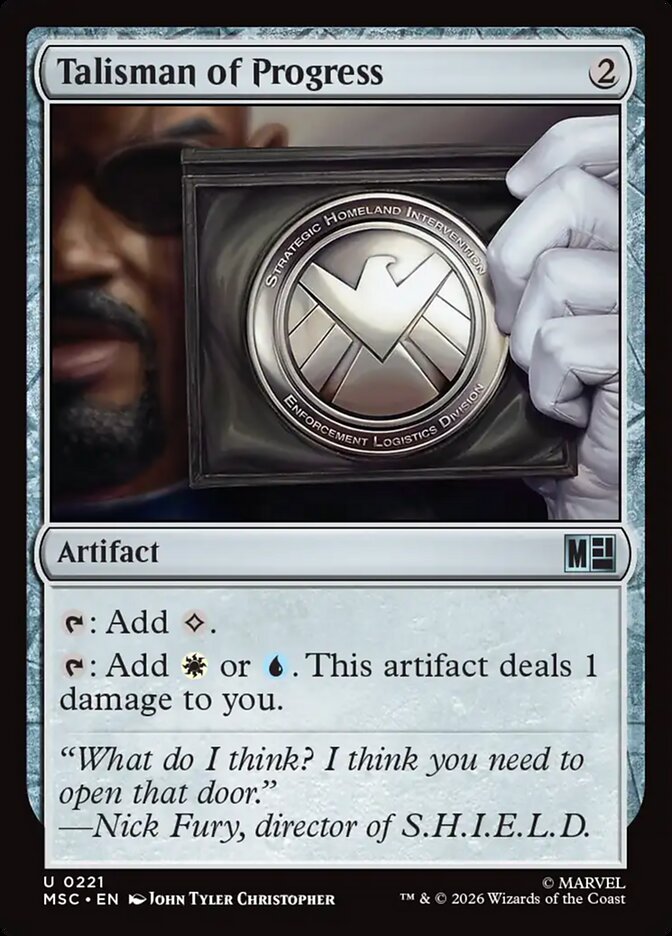 Talisman de progrès — Marvel Super Heroes Commander 221/866