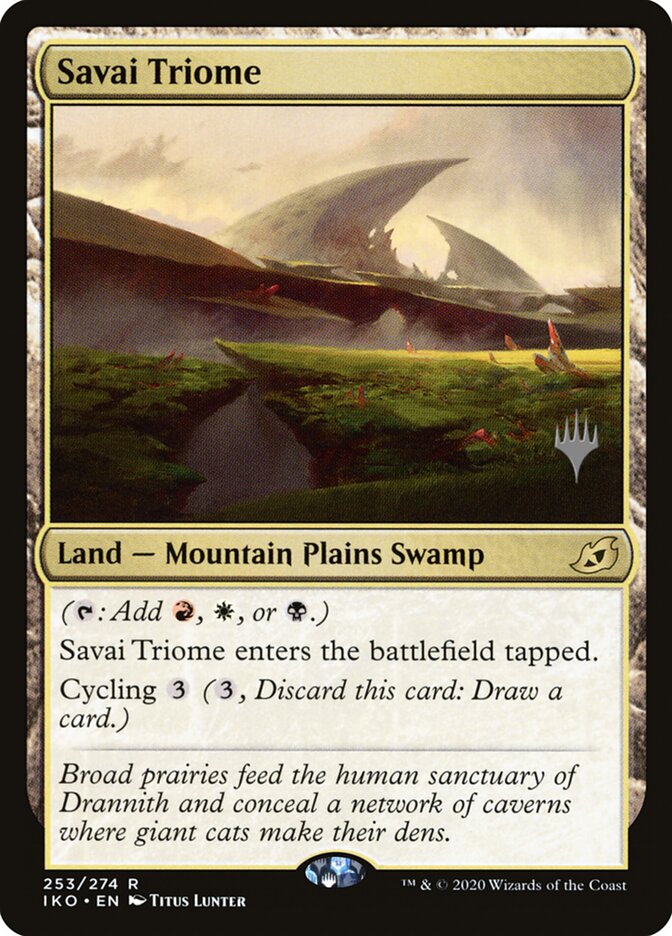 Savai Triome — Ikoria: Lair of Behemoths Promos 253p/137