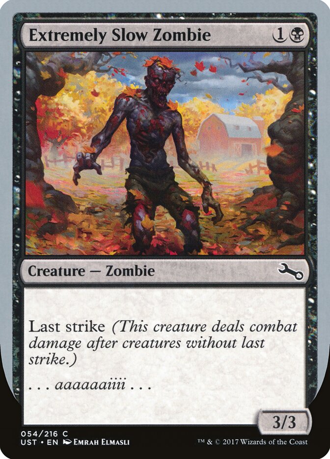 Extremely Slow Zombie — Unstable 54b/268