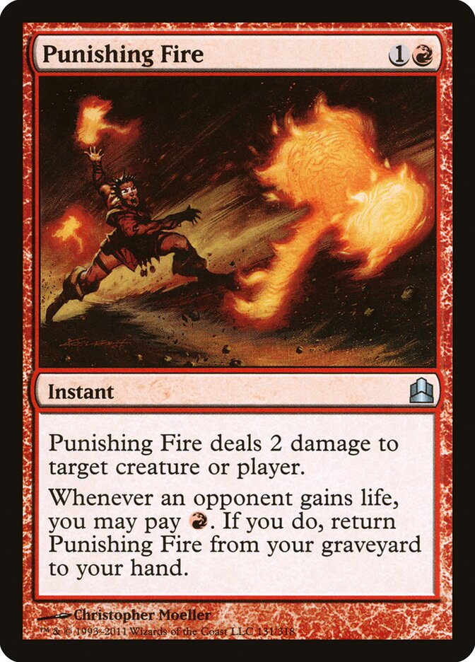 Punishing Fire — Commander 2011 131/318