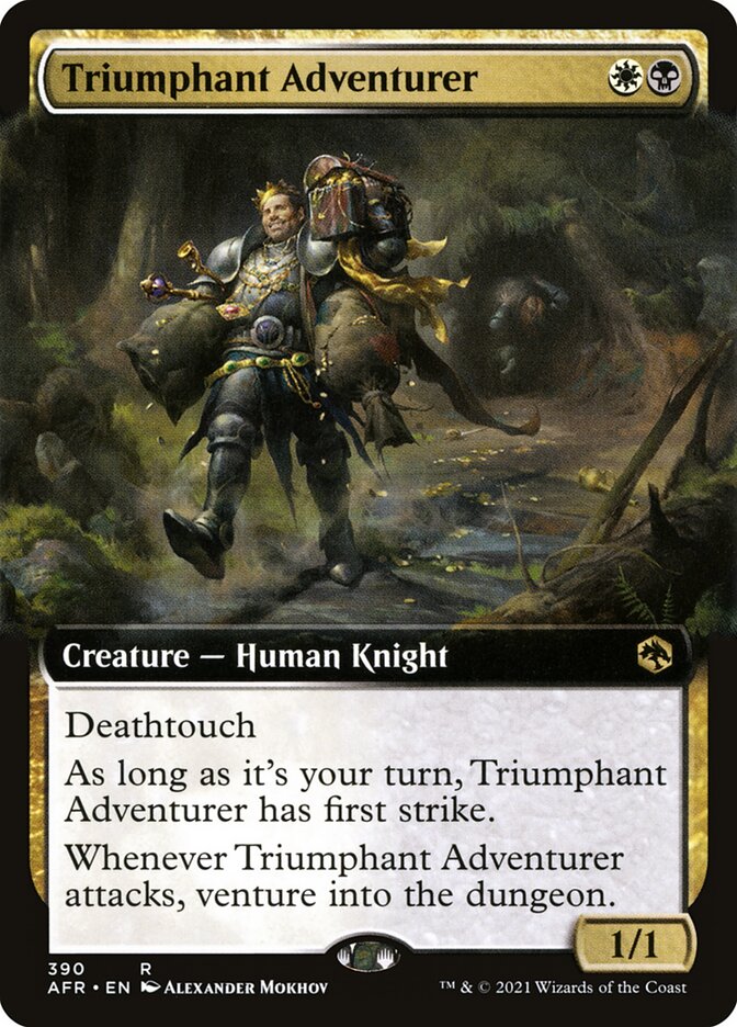 Triumphant Adventurer — Adventures in the Forgotten Realms 390/424