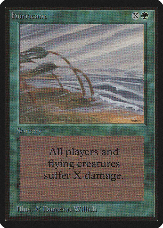 Hurricane — Limited Edition Beta 201/302