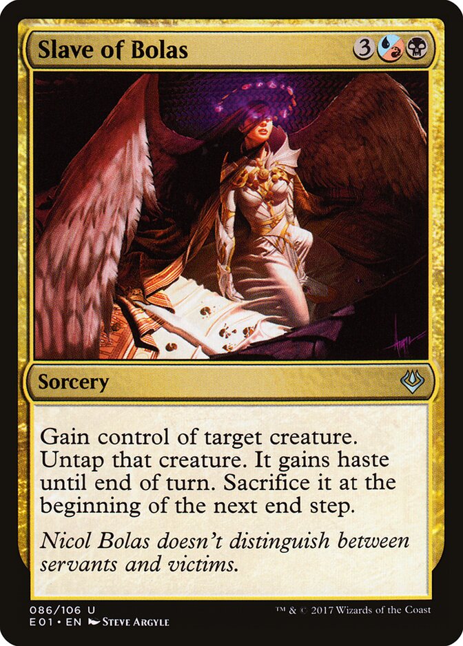 Slave of Bolas — Archenemy: Nicol Bolas 86/106