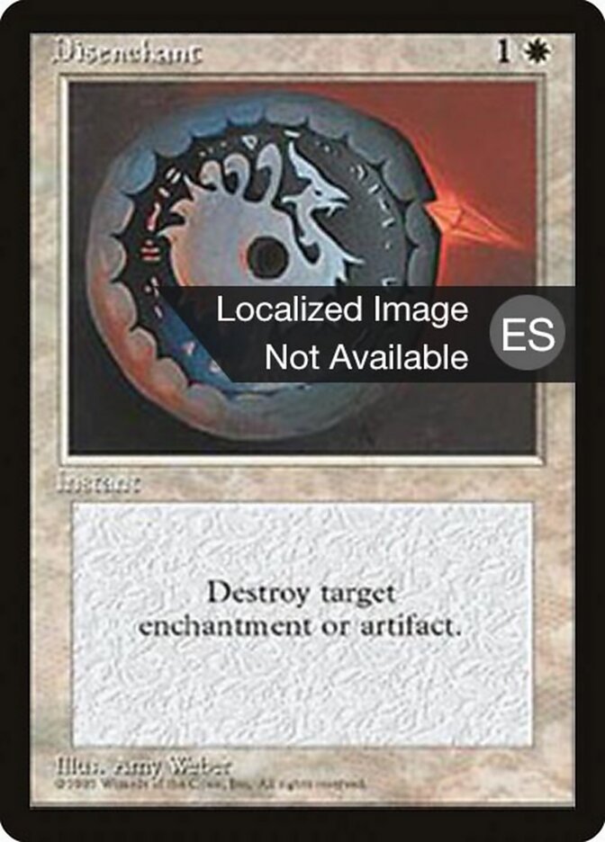 Disenchant — Fourth Edition Foreign Black Border 22/378