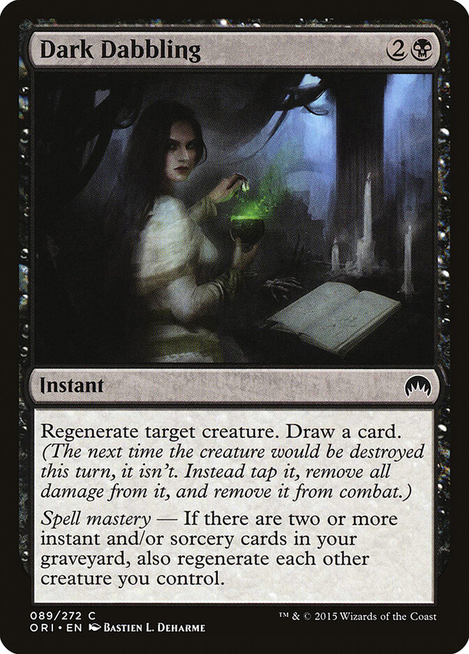 Dark Dabbling — Magic Origins 89/288