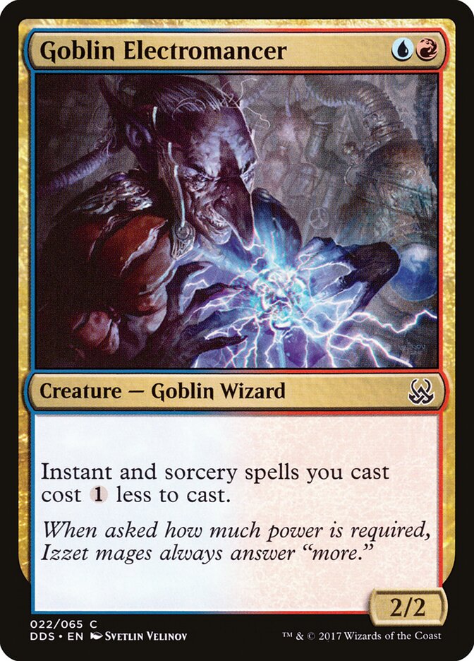 Goblin Electromancer — Duel Decks: Mind vs. Might 22/65