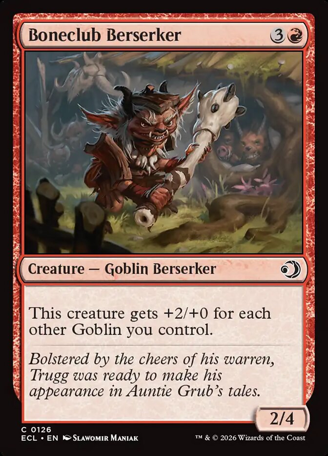 Berserker massos — Lorwyn Eclipsed 126/408