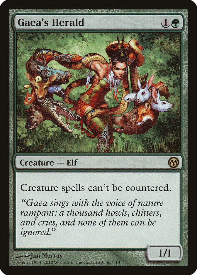 Gaea's Herald — Duels of the Planeswalkers 65/113