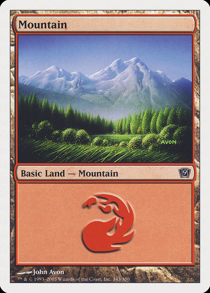 Mountain — Ninth Edition 343/709