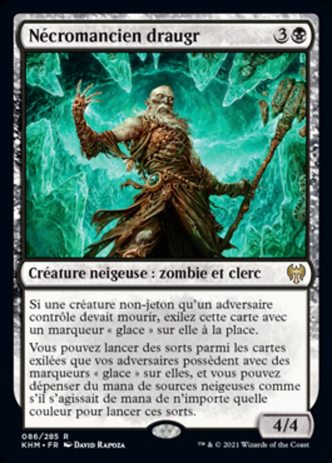 Nécromancien draugr — Kaldheim 86/425