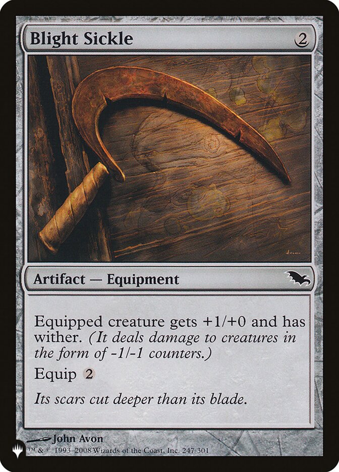 Blight Sickle — The List SHM-247/5581