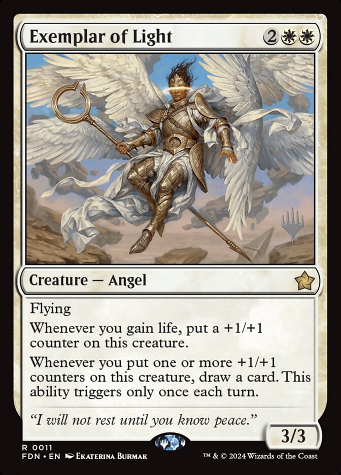 Exemplar of Light — Foundations Promos 11p/106