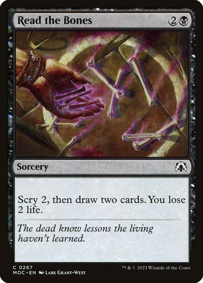 Read the Bones — March of the Machine Commander 267/450