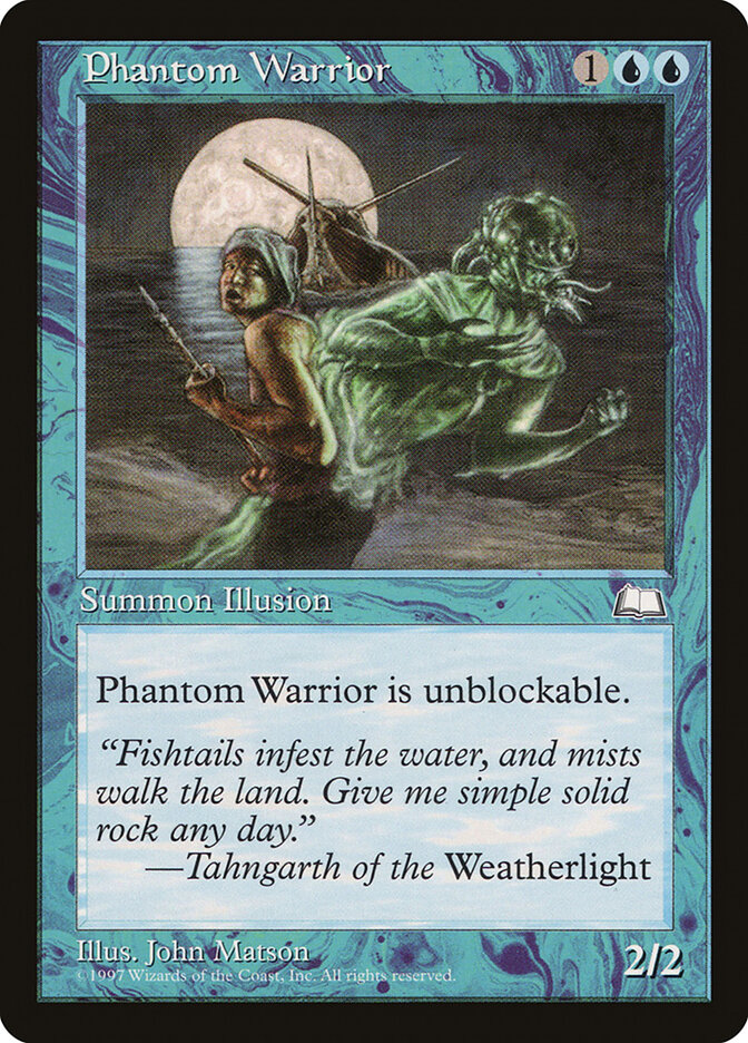Phantom Warrior — Weatherlight 48/167