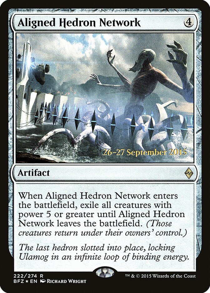 Aligned Hedron Network — Battle for Zendikar Promos 222s/90
