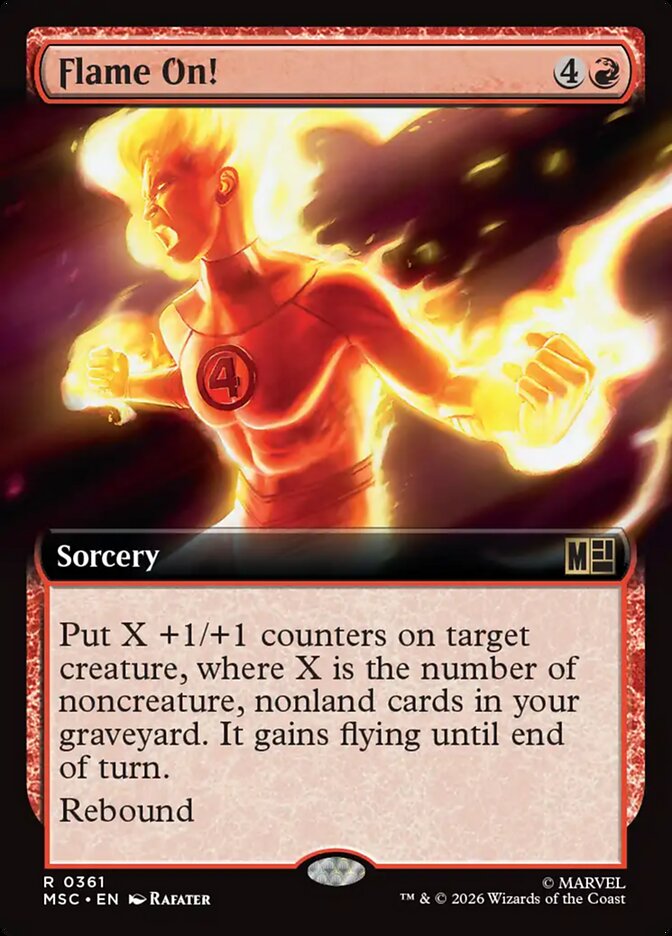 Flame On! — Marvel Super Heroes Commander 361/866