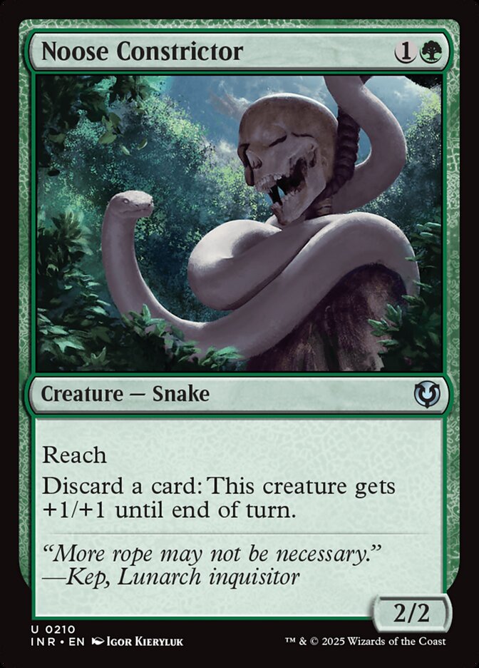 Noose Constrictor — Innistrad Remastered 210/495