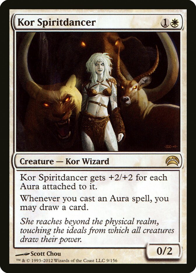 Kor Spiritdancer — Planechase 2012 9/156