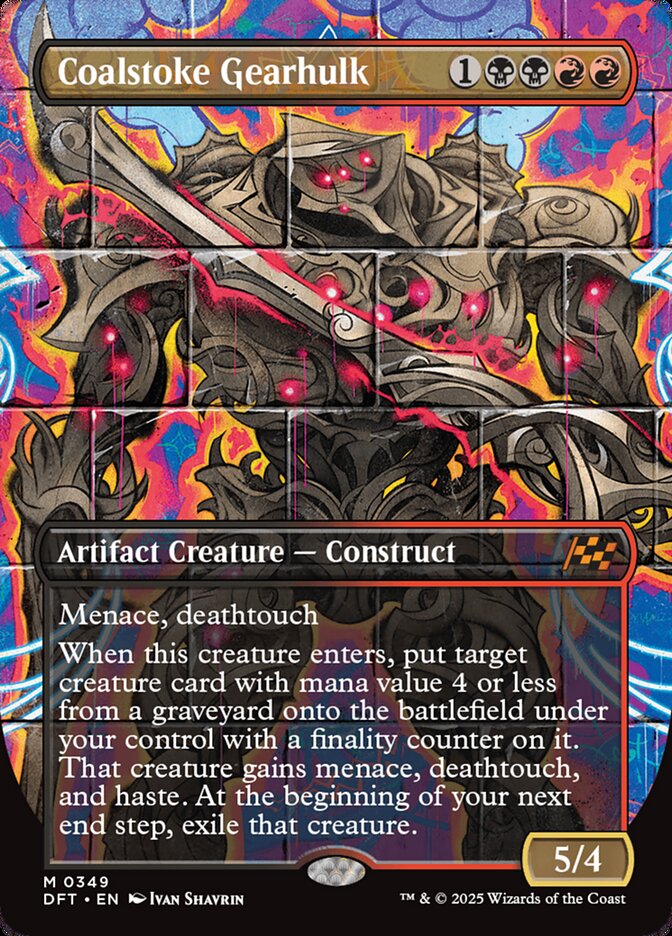 Carcasse mécanique brûlecharbon — Aetherdrift 349/553