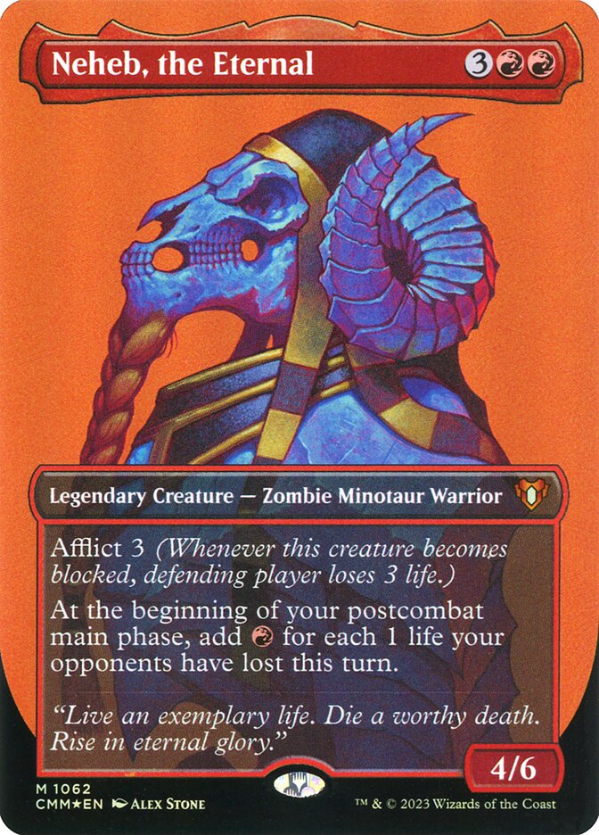 Neheb, l'Éternel — Commander Masters 1062/1067