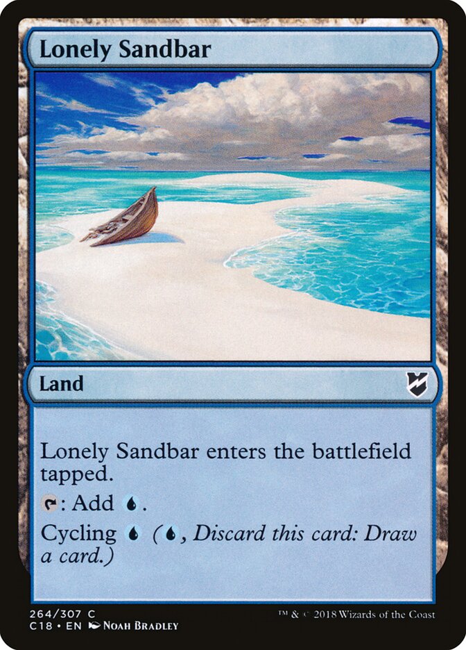 Lonely Sandbar — Commander 2018 264/307