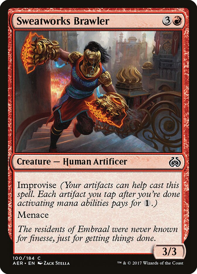 Sweatworks Brawler — Aether Revolt 100/194