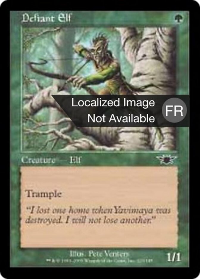 Elfe provocateur — Legions 123/145