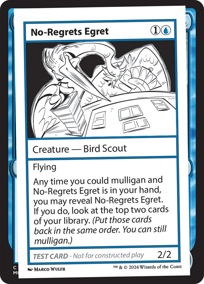 No-Regrets Egret — Mystery Booster 2 533/385