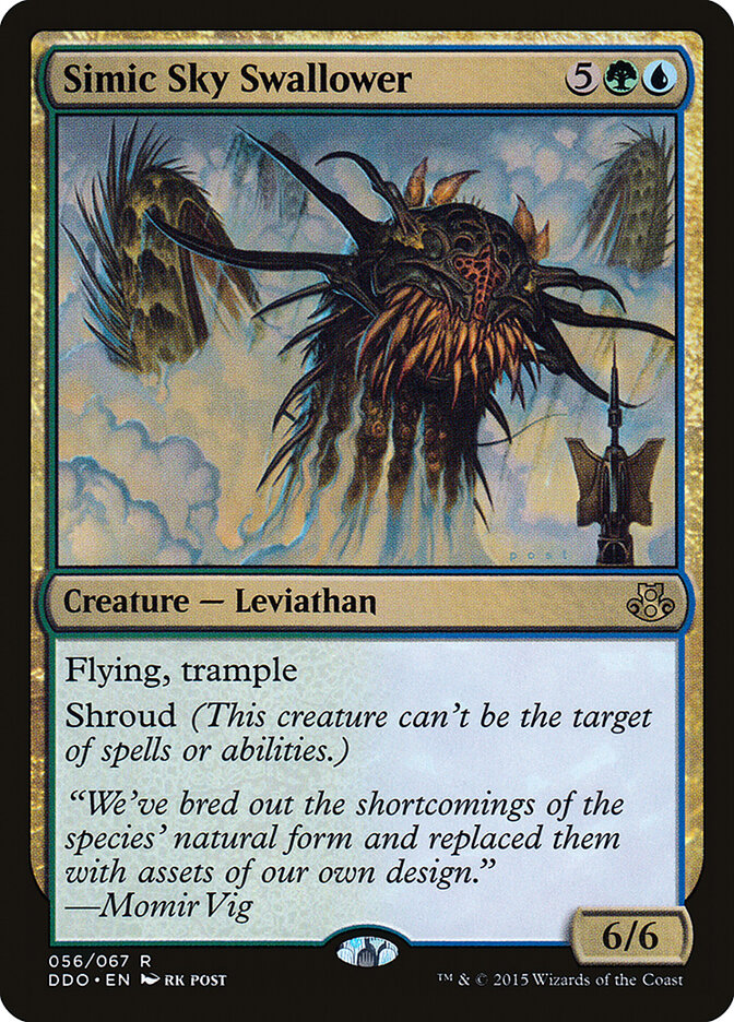 Simic Sky Swallower — Duel Decks: Elspeth vs. Kiora 56/67