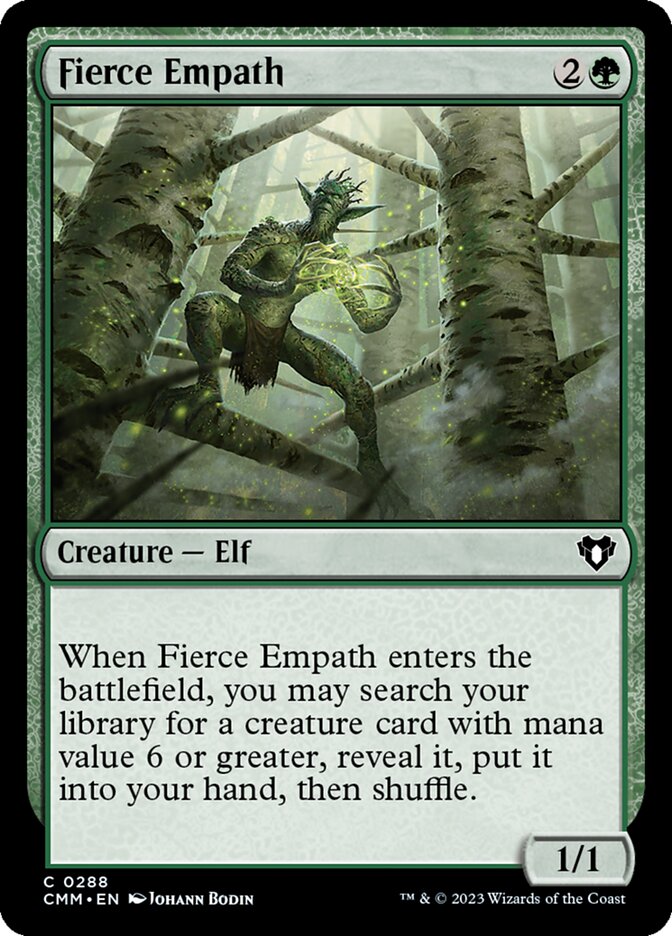 Fierce Empath — Commander Masters 288/1067