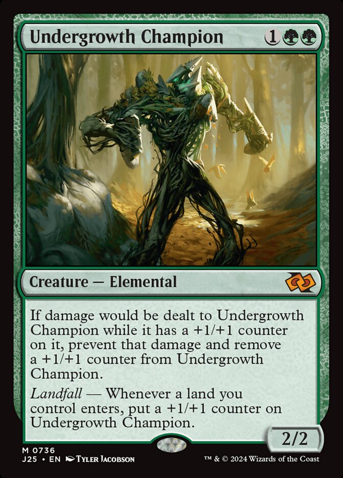 Undergrowth Champion — Foundations Jumpstart 736/779