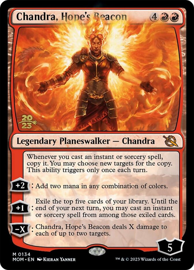 Chandra, Hope's Beacon — March of the Machine Promos 134s/134