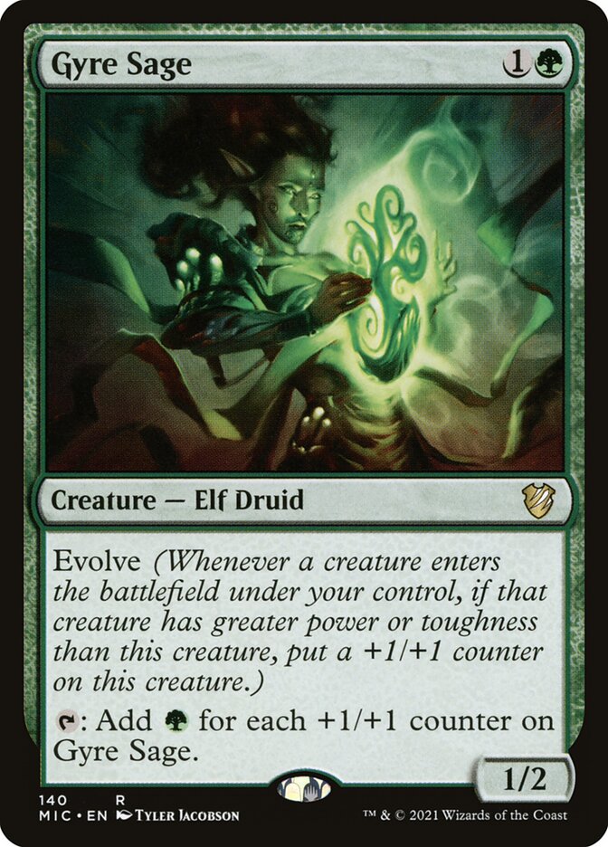 Gyre Sage — Midnight Hunt Commander 140/187
