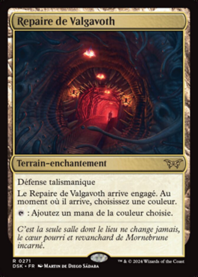 Repaire de Valgavoth — Duskmourn: House of Horror 271/419