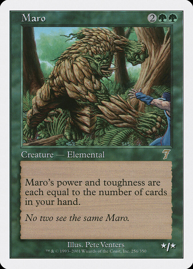 Maro — Seventh Edition 256/708