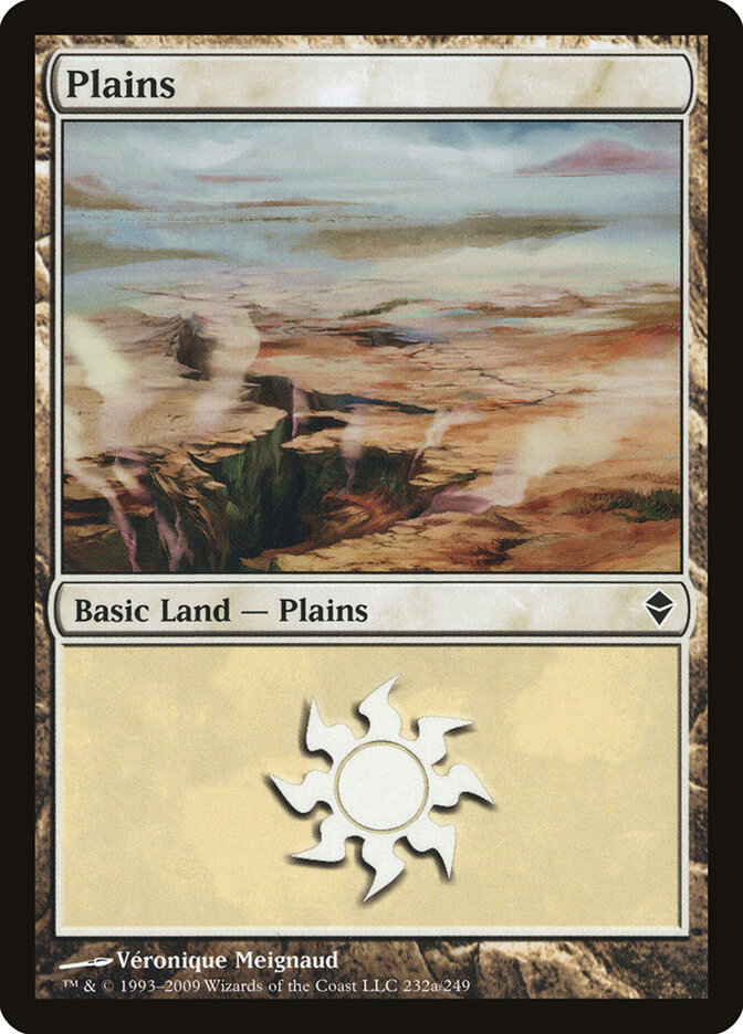 Plains — Zendikar 232a/269