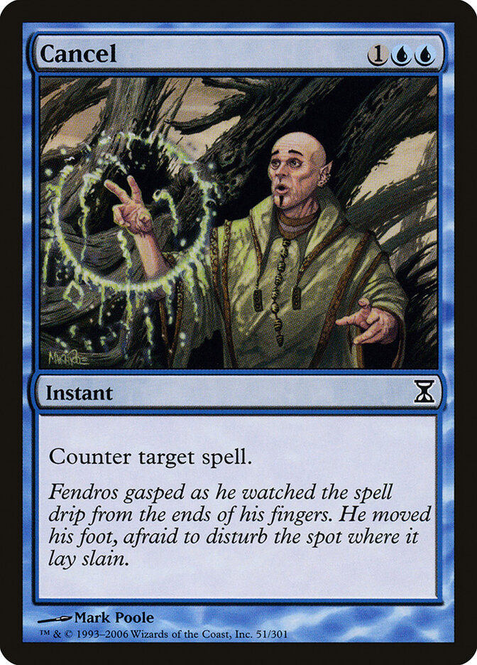 Cancel — Time Spiral 51/301