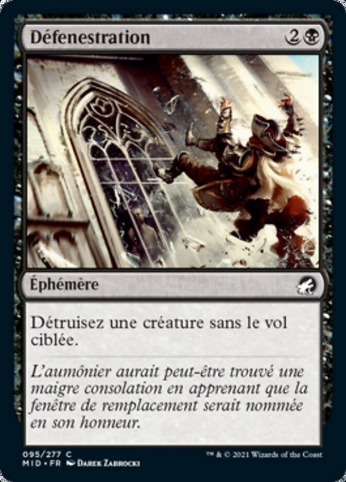 Défenestration — Innistrad: Midnight Hunt 95/398