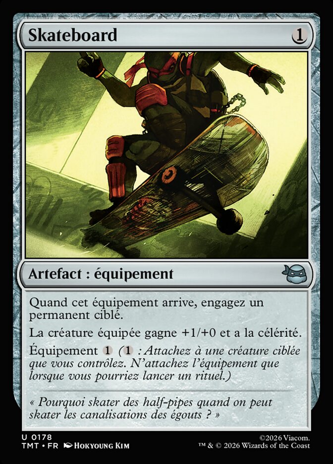 Skateboard — Teenage Mutant Ninja Turtles 178/320