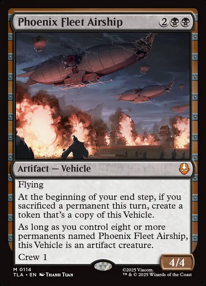 Phoenix Fleet Airship — Avatar: The Last Airbender 114/394