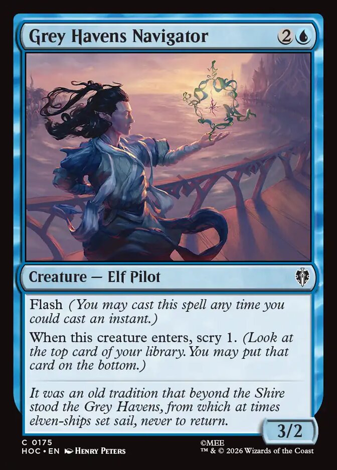 Grey Havens Navigator — The Hobbit Eternal 175/158