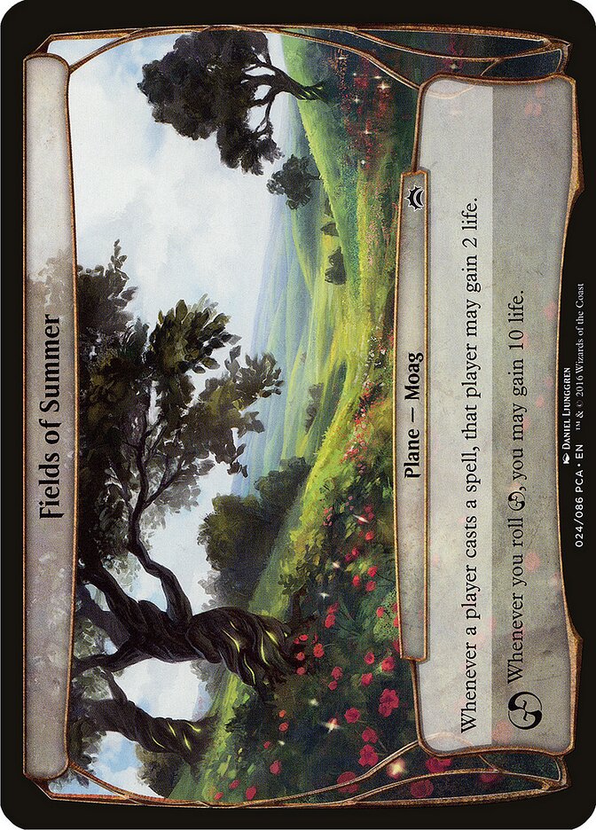 Fields of Summer — Planechase Anthology Planes 24/86